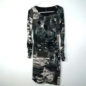 Sao Paulo Dress Sheath Black Brown XS/S? (No size Tag)